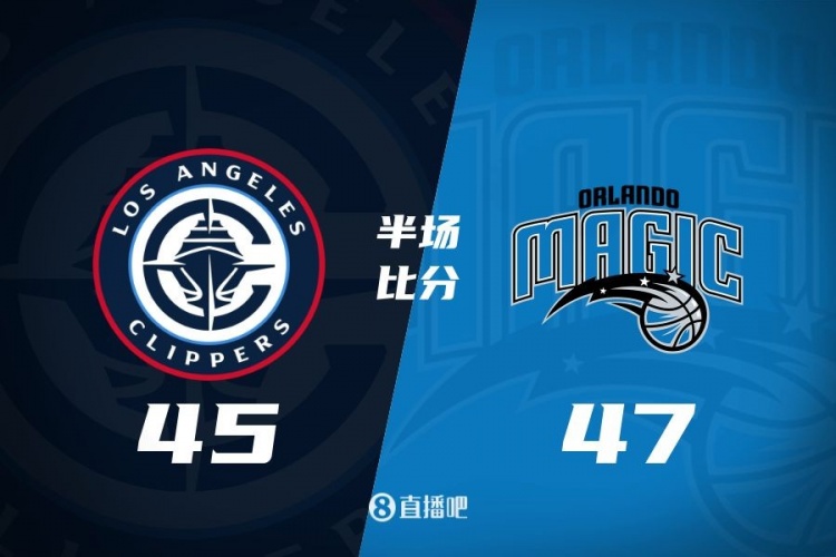 防守大戰(zhàn)！魔術(shù)16-5結(jié)束上半場47-45快船 班凱羅16分祖巴茨13+10